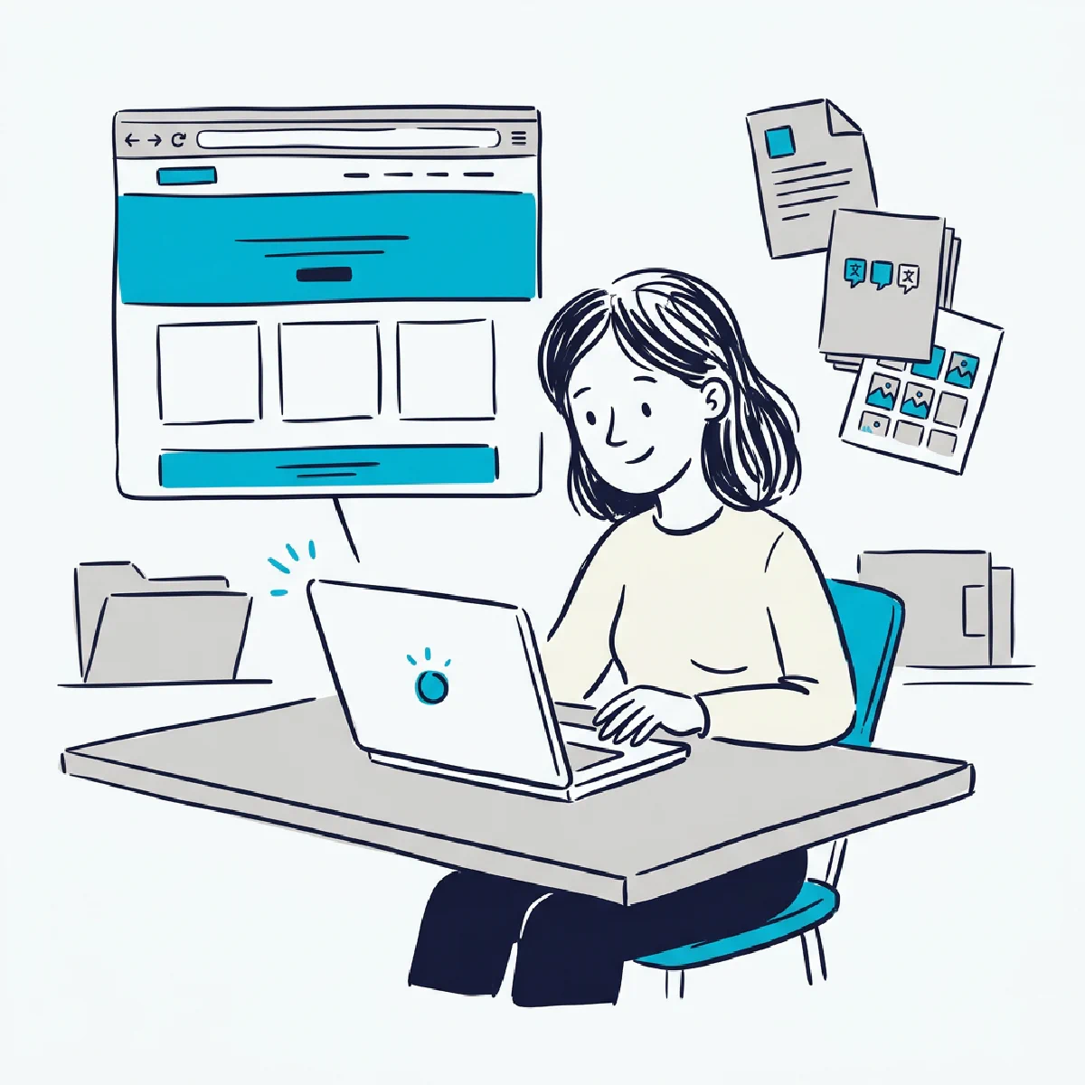 AI-gestuurd rebrandingproces voor de Responsestudios-website